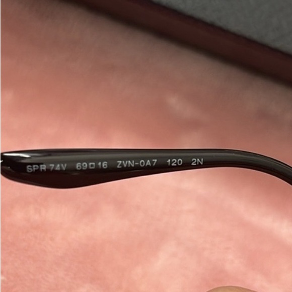 Prada’s Gold Butterfly Cat Eye Sunglasses SPR74V WITHOUT BOX - Picture 7 of 11